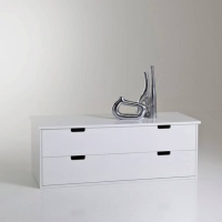 Комод С 2 ящиками Crawley единый размер белый LA REDOUTE INTERIEURS  фото, kupilegko.ru